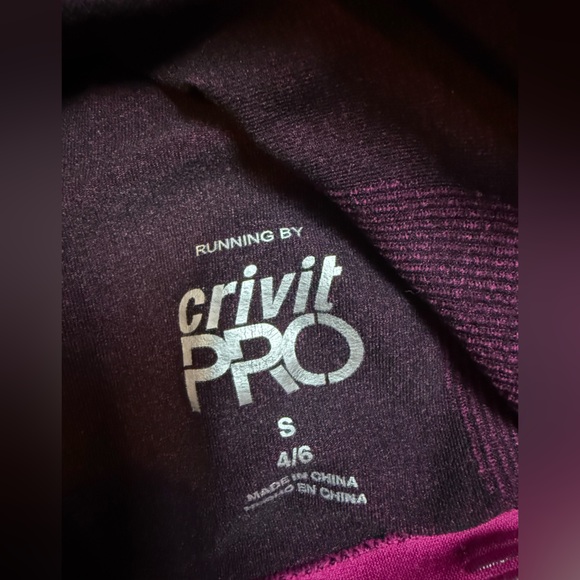 Crivit Pro Purple Running Tank Top - Picture 3 of 3